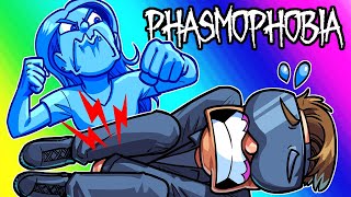 Phasmophobia  Lanai Punches Brian in the Balls [upl. by Jakob]