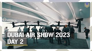 Dubai Airshow 2023  The Advanced Aerial Mobility Pavilion New Unmanned Military Systems And More [upl. by Siul]