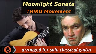 Beethoven  Moonlight Sonata 3rd Movement arr Emre Sabuncuoglu [upl. by Eidod600]