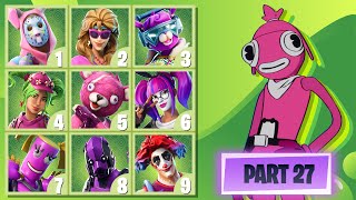 FORTNITE CHALLENGE PART 27  GUESS THE SKIN BY THE TOONA FISH STYLE [upl. by Kired]