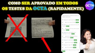 Como ser aprovado na octa  Como não ser reprovado nos testes da OCTA  Esse Hack vai te salvar [upl. by Britta]