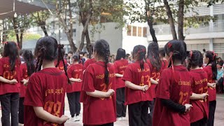 QUÁN QUÂN FLASHMOB K12 THPT VÕ TRƯỜNG TOẢN 2023   12C1 [upl. by Sherlocke]