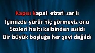 Adamlar  Kapısı Kapalı Karaoke [upl. by Baptista]