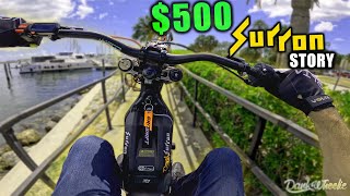 Buying a Surron For 500  LightBee Budget Build [upl. by Allana95]