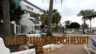 Relaxing by The Beach  Sandos Papagayo Royal Elite Terrace Lanzarote [upl. by Rafat]