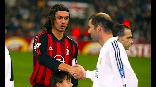 Paolo Maldini vs The Galacticos Figo Zidane Ronaldo [upl. by Church384]