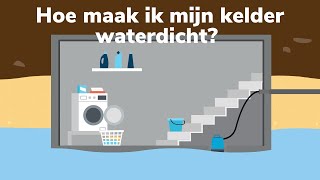 Hoe maak ik mijn kelder waterdicht [upl. by Yelrebmyk]