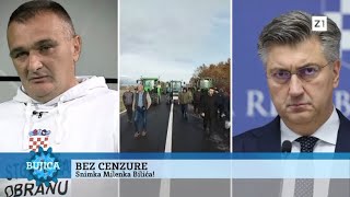 BUJICA 27112023 MILENKO BILIĆ VOĐA BUNTA Plenković je k’o Šoić u ‘Tesnoj koži’ čeka ga ‘ćorka’ [upl. by Norling128]