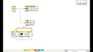 Lego Mindstorms EV3 Tutorial One Way to Multitask Text Sound and Movement [upl. by Annohsed707]