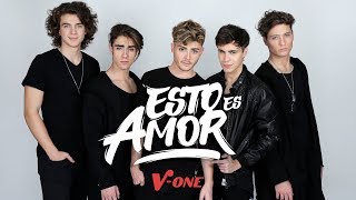 V ONE  ESTO ES AMOR VIDEO OFICIAL [upl. by Anniahs]