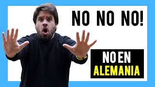 ALEMANIA 7 Cosas que no debes hacer NUNCA ⛔ [upl. by Llekcir988]