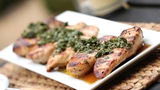 Beths Grilled Chicken with Chimichurri Sauce  ENTERTAINING WITH BETH [upl. by Savdeep]