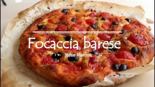 Focaccia barese con e senza lievito madre [upl. by Ahcurb]