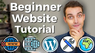 How to Make a Website with WordPress in 25 minutes  Beginner Tutorial [upl. by Ortensia662]