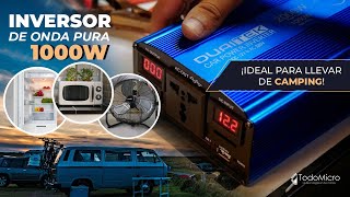 Inversores de 1000W ⚡ ¿Cómo calcular qué batería necesito ¿Funciona en heladeras [upl. by Ciardap]