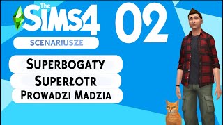 The SimS 4  Scenariusze  02  Superbogaty superłotr cz2 [upl. by Kyne908]