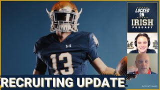 Notre Dame football recruiting Portal impact QB recruiting strengthsweaknesses in class of 24 [upl. by Atilek518]