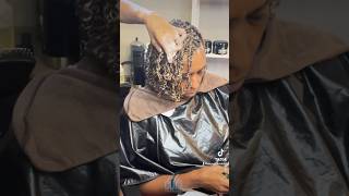 Protective hairstyles using own hair Two Strand twist [upl. by Yekram]