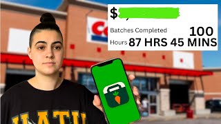 I Worked 87 Hours For Instacart and Completed 100 Orders How Much Did I Make [upl. by Matusow]