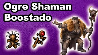 Tibia  18kkh profit Ogre Shaman Criatura boostada  prey de loot [upl. by Htebaras]