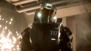 Halo Forward Unto Dawn  Master Chief Saves the Cadets  HD Movie Clip [upl. by Panchito]