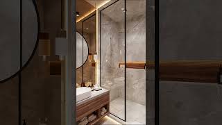 Stylish Small Bathroom Design ideas 2024 Modern Small Bathroom ideas home modernhomeinterior [upl. by Enoed]