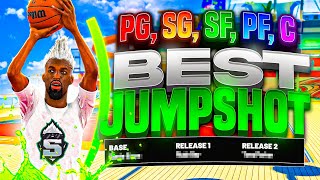 BEST JUMPSHOTS for EVERY BUILD in NBA 2K22 100 GREENLIGHT FASTEST JUMPSHOTS w BEST BADGES NBA2K22 [upl. by Schouten]