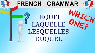 Learn French Question Words  How To Ask WHICH ONE With Lequel [upl. by Daniele256]