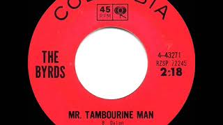 1965 HITS ARCHIVE Mr Tambourine Man  Byrds a 1 record [upl. by Zoldi]