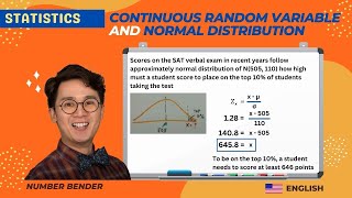 Statistics  Continuous Random Variable and Normal Distribution [upl. by Nhguavad]