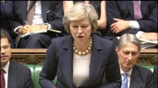 Theresa Mays first PMQs 20 July 2016 [upl. by Avril]