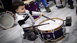 Costalero del Soberano con Hugo y su tambor  Ensayo de Las Cigarreras 2019 [upl. by Enirrok]