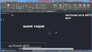 AutoCAD Yazı Yazma Komutları5Bölüm 14ders [upl. by Martino]