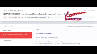 SQLSTATEHY000 2002 No connection could be made because the target machine actively refused it [upl. by Sacram]