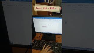 How to Change Letter Spacing on word using shortcut keys💻📄 computer letterspace word [upl. by Naloc]