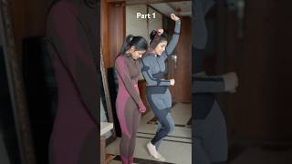 Choti behen ko sikhaya dance comedy funny [upl. by Itsym]