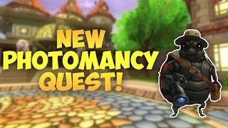 Wizard101 BRAND NEW PHOTOMANCY QUEST [upl. by Hirai]