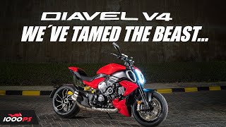 Ducati Diavel V4 2023 First Review [upl. by Melesa490]