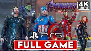 AVENGERS ENDGAME PS5 Gameplay Walkthrough Part 1 FULL GAME 4K 60FPS  No Commentary [upl. by Eamanna]