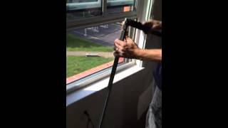 How to put your window screens back in [upl. by Ellivnarg]