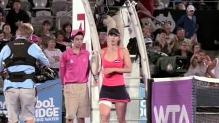 Match point Tsvetana Pironkova wins Apia International Sydney 2014 [upl. by Thacher]