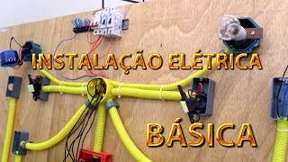 Eletricidade básica  Como preparar a instalação de sua casa de maneira simples [upl. by Tnarb]