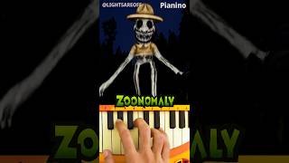 Zoonomaly Official Release Trailer LIGHTSAREOFF Piano Tutorial [upl. by Arleyne]