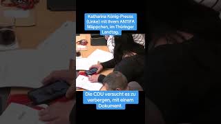 Antifa Mäppchen im Bundestag nachrichtenaktuell nachrichten politik bundestag [upl. by Nylasoj]