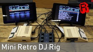 Mini Amiga Retro DJ Rig  A Demo amp Setup Tutorial [upl. by Noe]