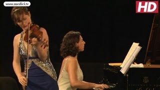 Lisa Batiashvili and Khatia Buniatishvili  Schubert Sonata for Violin and Piano [upl. by Sirahc]