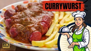 Airfryer  de Currywurst  Köri Soslu Sosis youtubeshorts shorts [upl. by Kenwrick261]