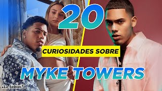 Myke Towers Datos SORPRENDENTES que NO Conocías [upl. by Beghtol695]