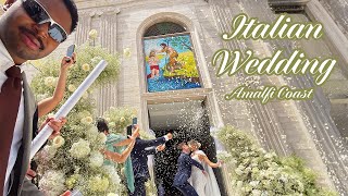 Italy Vlog Italian Wedding on the Amalfi Coast [upl. by Oivatco]