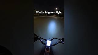 The Worlds Brightest EBike Light ✨️ [upl. by Airdnal]